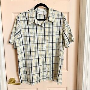 Plaid Alfred Dunner button up
